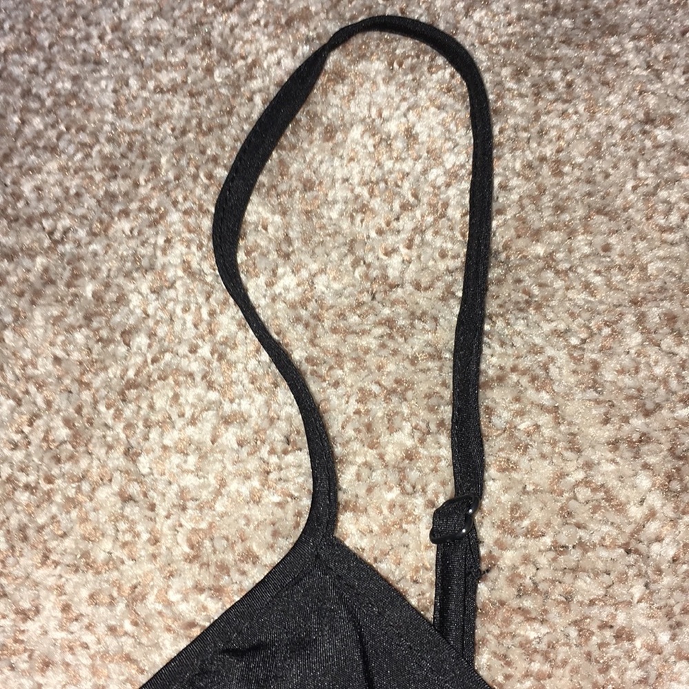 Nanette Lepore-NWT-Shear Black Button Down Shirt & Cami Set-Size Small - Picture 10 of 15